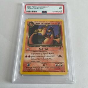Pokemon Dark Charizard Trading Card - Red and Black